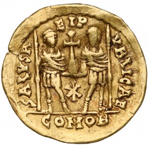 Cesarstwo Rzymskie, Anthemius 467-472 r. n.e. Solidus, Rzym, Rzadki!