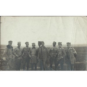 Fotografia żołnierzy 2. Brygady Legionów Polskich. 10 IX 1915 [autograf chor. Leopolda Rudke]