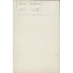 [XIX w.] Fotografia CDV Juliana Dobrskiego, tenora operowego, kompozytora i pedagoga [Powstanie Styczniowe, manifestacje 27 II 1861 r.]