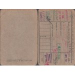 [GIEYSZTOR Aleksander] Zestaw 11 dokumentów - kart wstępu do bibliotek i czytelni z lat 1934-1985.