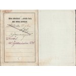 [Botanika] C. K. Uniwersytet im. Franciszka I. we Lwowie - Karta Legitymacyjna dla Tadeusza Wilczyńskiego, botanika, znawcy flory Karpat. Nr. 6779. Ważna do 30 września 1911.