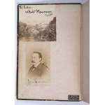 LAM Jan - Dzieła. Tom I. Wielki świat Capowic. Kronikarz w Galicyi. Lwów. 1885 [oprawa A. Getritz, fotografia autora oraz ekslibris Witolda Hausnera]