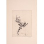 BRANDEL Konstanty (1880-1970) - Satyr. Sucha igła
