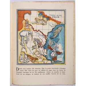 GOTTLIEB Leopold (1879-1934)- oryg. rysunek, egz. na specjalnym papierze] Les Colonies françaises. Paris Aux éditions de la girafe, 1931