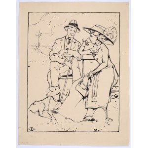 STEFANOWICZ Kajetan (1886-1920) - Rozmowa
