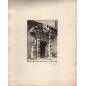 GUTKOWSKA-RYCHLEWSKA Maria - Portal Arsenału Królewskiego [z teki Lwów z 1925 r.]