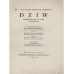 BECHCZYC-RUDNICCY Maria i Antoni - Dziw : Opowieść na tle życia Prasłowian. Wstępem poprzedził Dr. Józef Kostrzewski. Linorytami zilustrował Tadeusz Cieślewski Syn. Warszawa 1937.