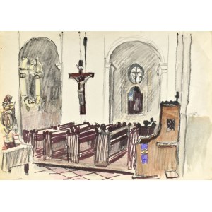Ludwik MACIĄG (1920-2007), Interior of the church