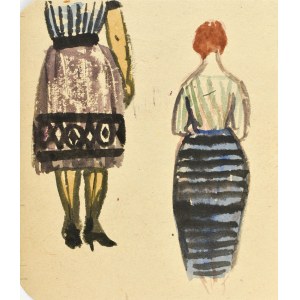 Ludwik MACIĄG (1920-2007), Projekt ubioru damskiego