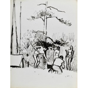 Ludwik MACIĄG (1920-2007), Na biwaku