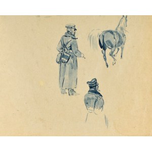 Ludwik MACIĄG (1920-2007), Żołnierz i koń