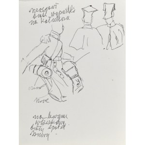 Ludwik MACIĄG (1920-2007), Szkic szeregowych