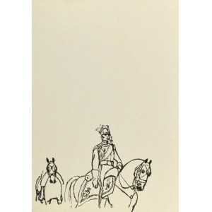 Ludwik MACIĄG (1920-2007), Żołnierz na koniu