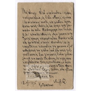 [REYMONT Władysław Stanisław]. A handwritten letter from Władysław Stanisław Reymont to Kamil Munkiewicz (...