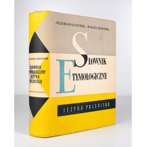 BRÜCKNER Aleksander - Słownik etymologiczny języka polskiego. Ze wstępem Z. Klemensiewicza....