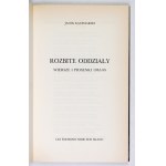 KACZMARSKI Jacek - Rozbite oddziały. Wiersze i piosenki 1985-1988. Montricher 1988. Les Éditions Noir sur Blanc. 8,...
