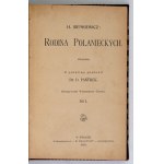 SIENKIEWICZ H. - Rodzina Połanieckich T. 1-3. - auf Tschechisch. 1901.