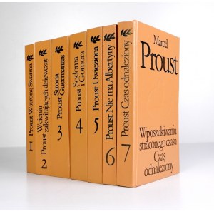 PROUST M. - W poszukiwaniu straconego czasu. T. 1-7. 1974.