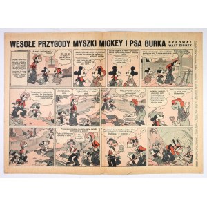 WESOŁE przygody myszki Mickey, odc. 8. 1938. [cały numer pisma].