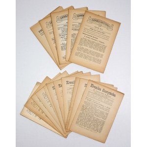 KRONIKA Gostyńska. 20 luźnych numerów z l. 1929-1937.