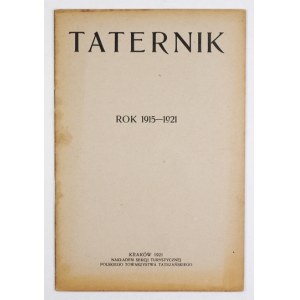 TATERNIK. [R. 8 bis]: 1915-1921