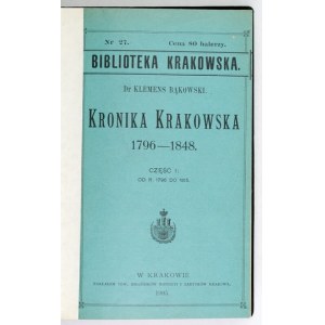 Cracow LIBRARY, No. 27-29. 1905.
