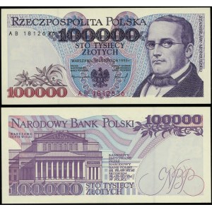 Polska, 100.000 złotych, 16.11.1993