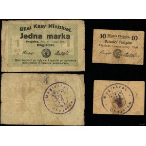 Prusy Zachodnie, zestaw: 10 fenigów i 1 marka, 1920