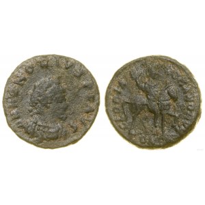Roman Empire, small follis, (393-395), Constantinople