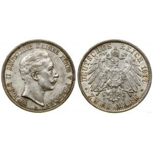 Niemcy, 2 marki, 1911 A, Berlin