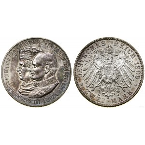 Germany, 2 marks, 1909 E, Muldenhütten