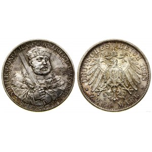 Niemcy, 2 marki, 1908, Berlin