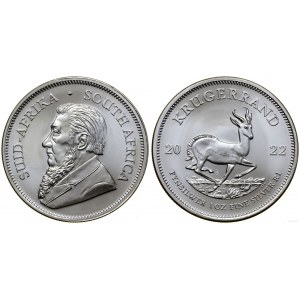 South Africa, 1 krugerrand = 1 ounce, 2022, Pretoria