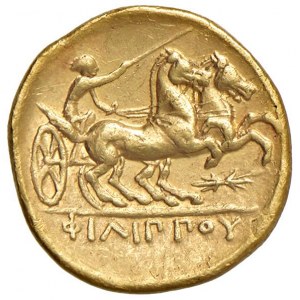 § MACEDONIA Filippo II (366-359 a.C.) Statere AU (…