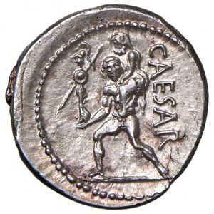 § Giulio Cesare (100-44 a.C.) Denaro AG (g 3,76) D…
