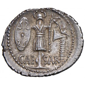 § Giulio Cesare (100-44 a.C.) Denaro AG (g 3,93) B…