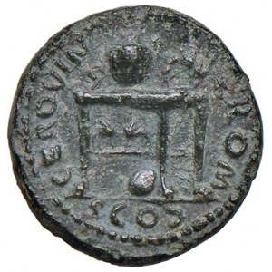 § Nerone (54-68) Semisse CU (g 2,84) D/ Testa laur…