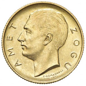 ALBANIA Amet Zogu (1925-1939) 20 Franga 1927 R - M…