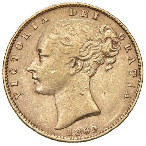 UNITED KINGDOM Victoria (1837-1901) Sterling 1869 - S...