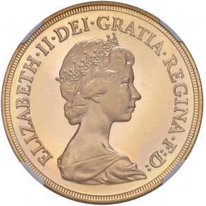 REGNO UNITO Elisabetta II (1952-2022) 5 Sterline 1…