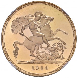 REGNO UNITO Elisabetta II (1952-2022) 5 Sterline 1…