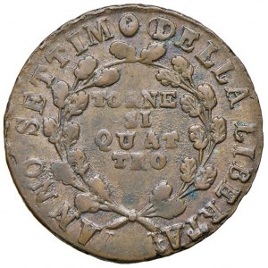 NAPOLI Repubblica napoletana (1799) 4 Tornesi 1799…
