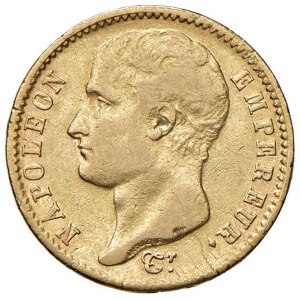 TORINO Napoleone I (1804-1814) 20 Franchi 1807 U -…