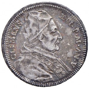 Clemente XII (1730-1740) Testone An. V - Munt. 33 …