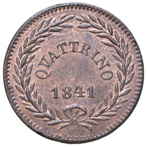 Gregorio XVI (1831-1846) Quattrino 1841 An. XI - M…