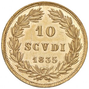 Gregorio XVI (1831-1846) Bologna - 10 Scudi 1835 A…