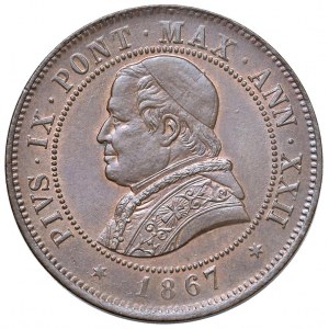 Pio IX (1846-1878) 4 Soldi 1867 An. XXII - Munt. 5…