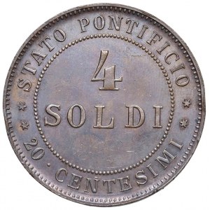 Pio IX (1846-1878) 4 Soldi 1868 An. XXII - Nomisma…