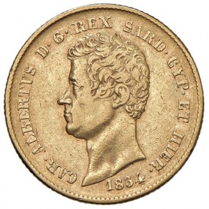 Carlo Alberto (1831-1849) 20 Lire 1834 SSZ - Nomis…
