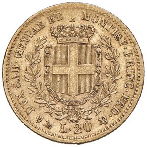 Vittorio Emanuele II (1849-1861) 20 Lire 1856 G - …